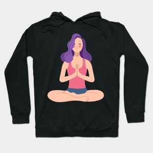 I Love Yoga women T-shirt Hoodie